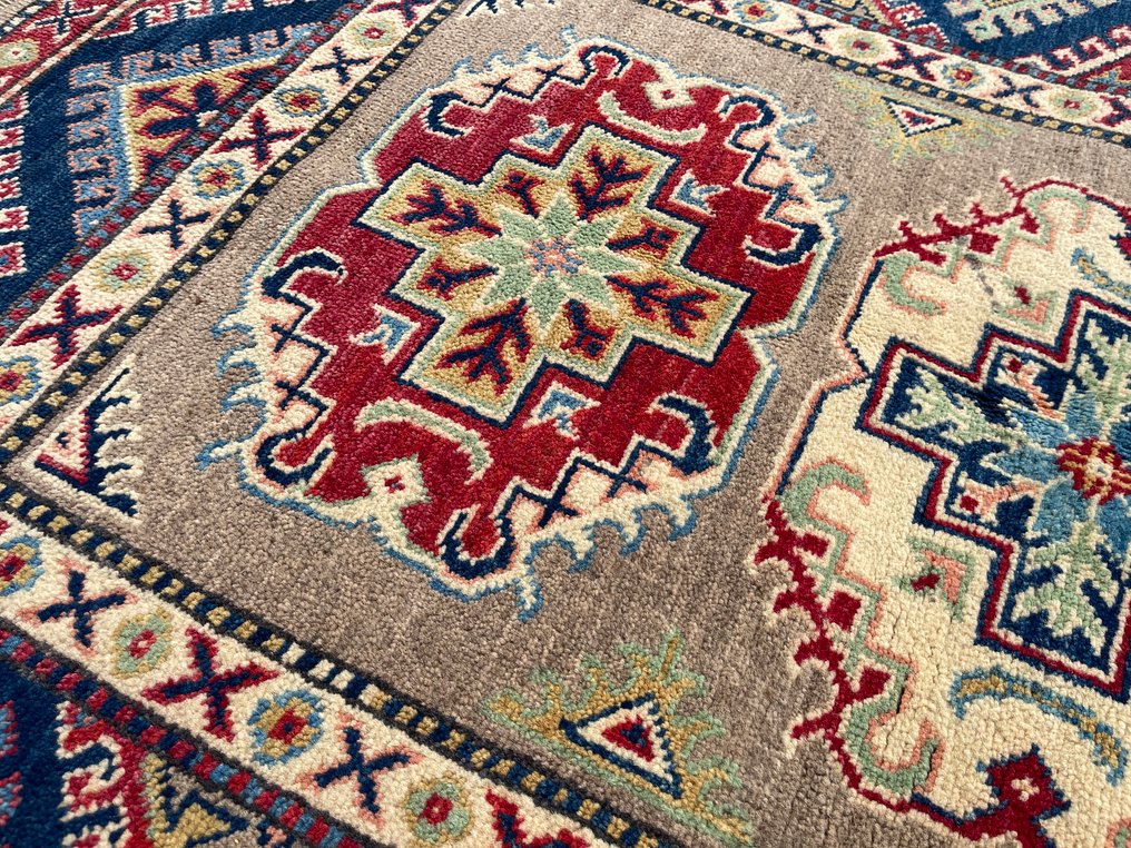 阿富汗沙尔万 - （未使用） - 未用过 - 手工编织 - 羊毛 - 全新 - 地毯 - 145 cm - 99 cm #4.3