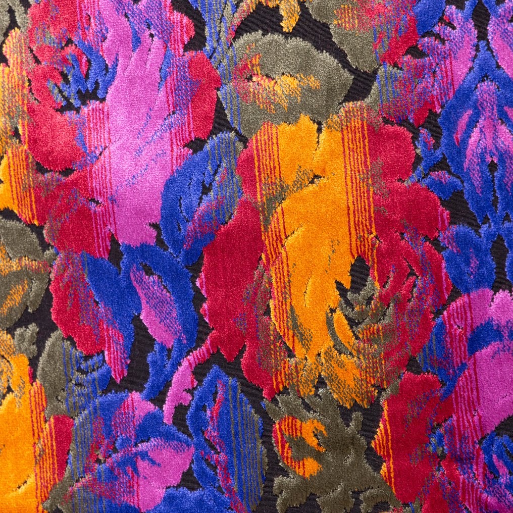 Γερμανικό χειροποίητο βελούδο – Αλλαγές ρόδου. - Ύφασμα ταπετσαρίας  - 280 cm - 140 cm #3.2