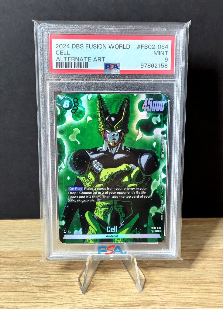 Dragon Ball Fusion World - Cell - Alternate Art Graded card - PSA #1.0