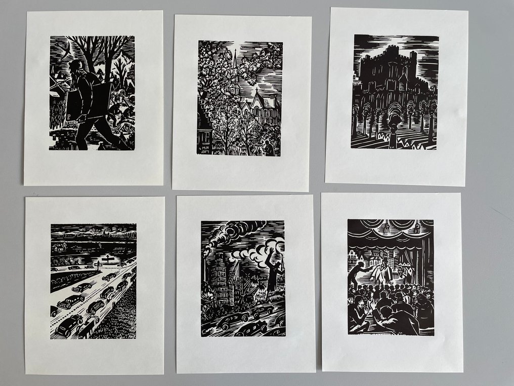 Frans Masereel (1889-1972) - Mijn Land - (6) #1.0