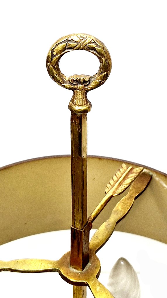 Lamp - Metal, Brass - Bouillotte lamp #4.3