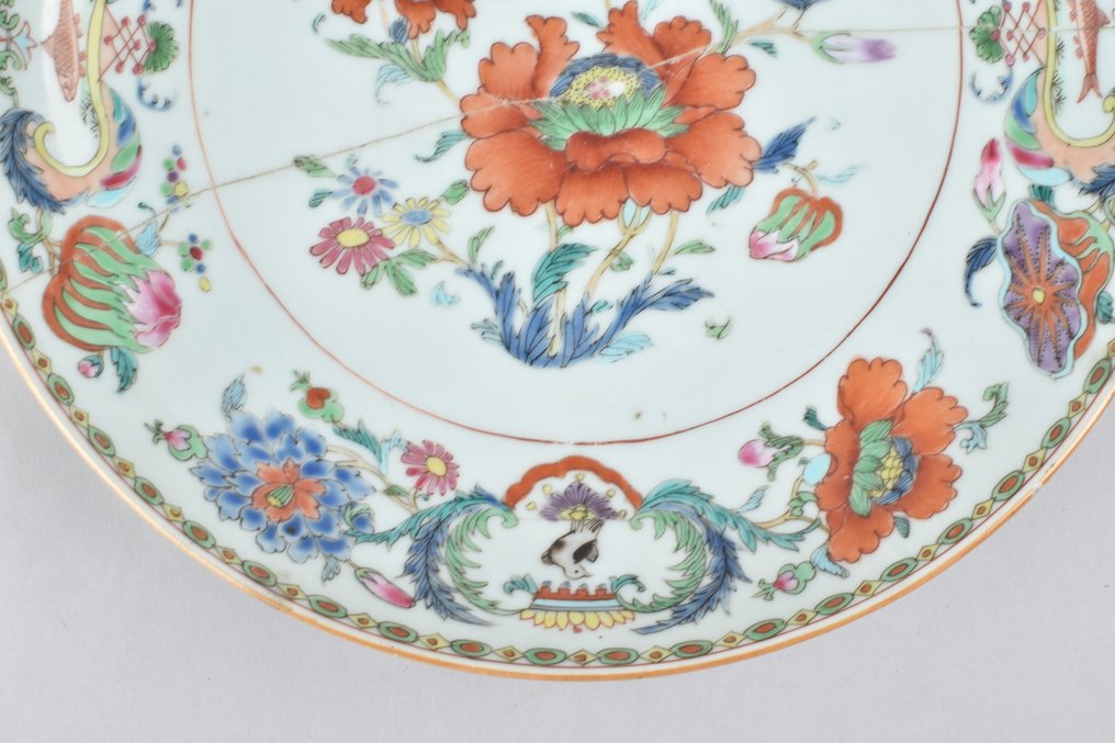 盘子 - A LARGE CHINESE MADAME THE POMPADOUR DISH - 瓷 #3.2