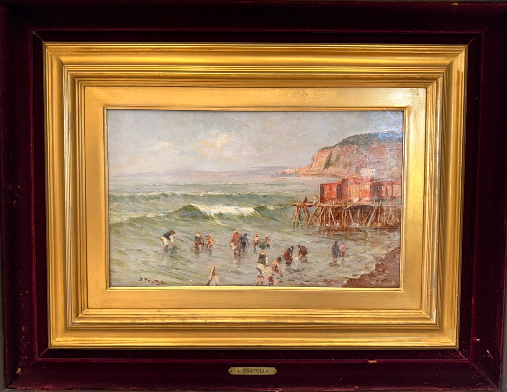 Attilio Pratella (1856–1949) - Pesca con le reti #2.1