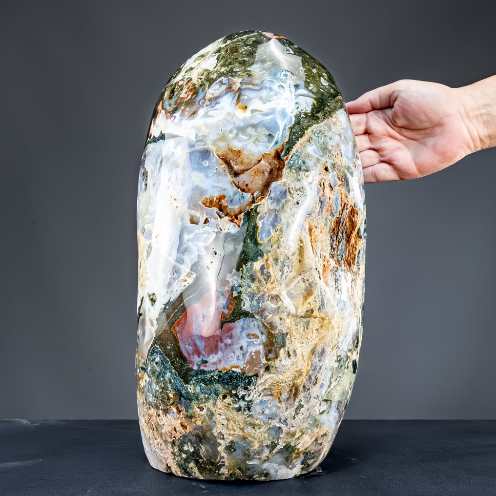 玛瑙碧玉自由形态——令人惊叹的自然艺术杰作 自由形式- 25280.44 g #1.0