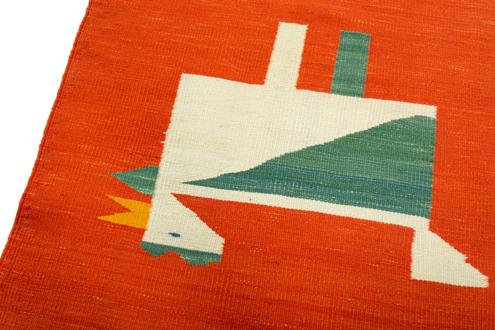 Kelim de designer țesut manual - Obiect de colecție - Kelim - 100 cm - 93 cm #3.2