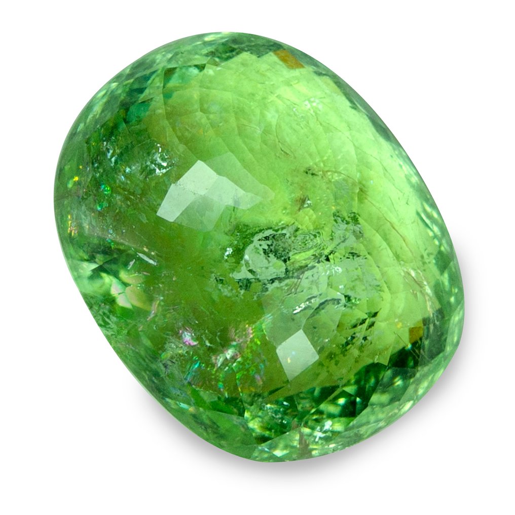 帕拉伊巴碧玺  - 26.23 ct - 亚洲宝石科学院（AIGS） - 霓虹绿 #4.3