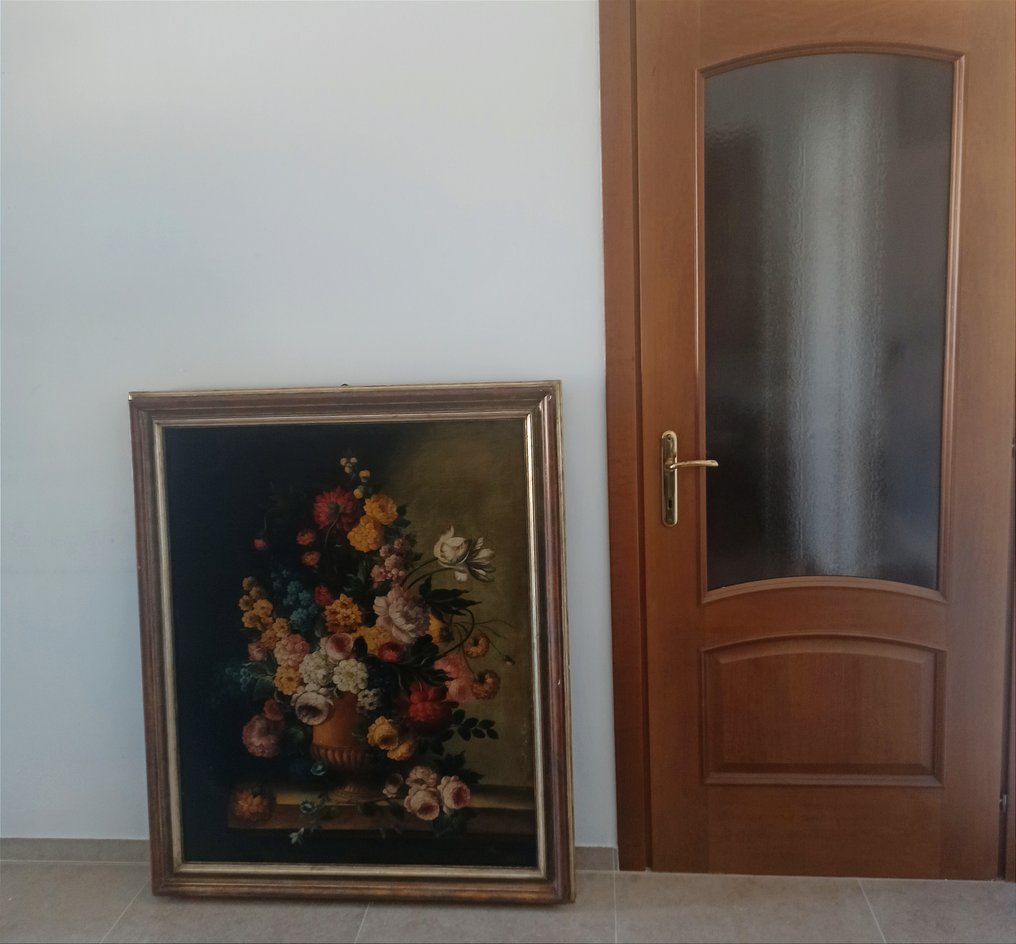 Scuola italiana (XIX-XX) - Trionfo di fiori #1.0