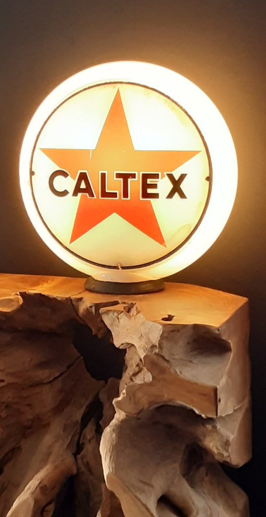 汽油泵 (1) - Caltex - Caltex globe lumineux - 1950-1960 #1.0