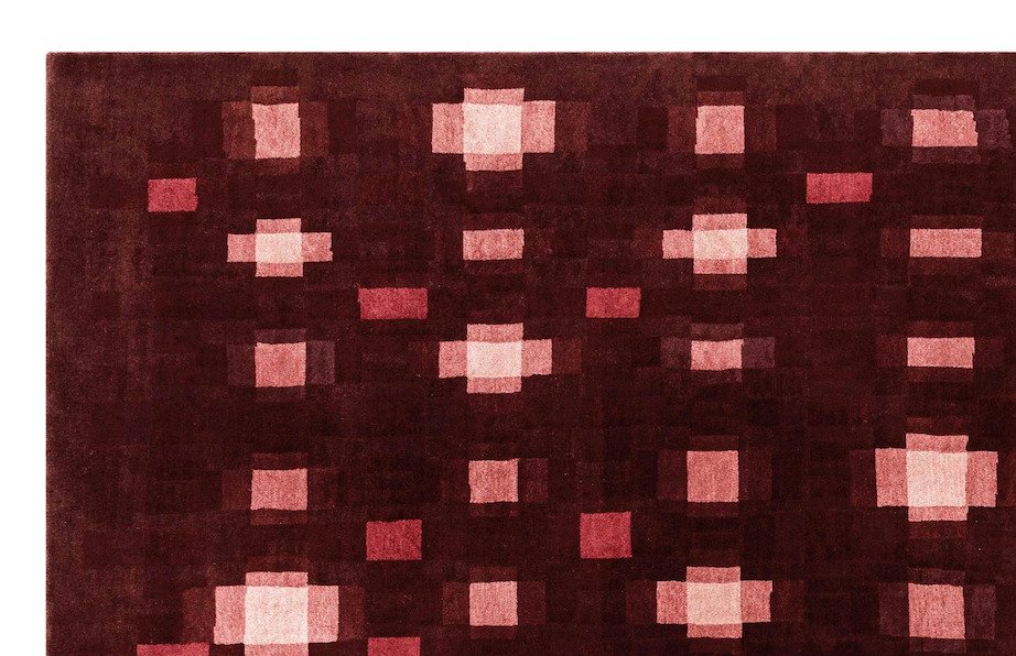 GAN Rugs - Samuel Wilkinson - Χαλί - 170 cm - 240 cm - Χειροποίητο Εχο Κόκκινο #4.3