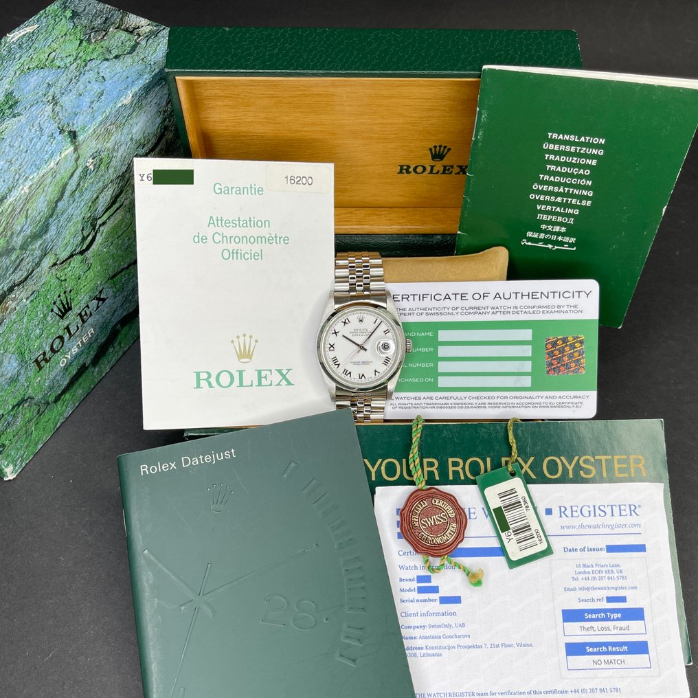 Rolex - Datejust - 16200 - 中性 - 2002 #1.0