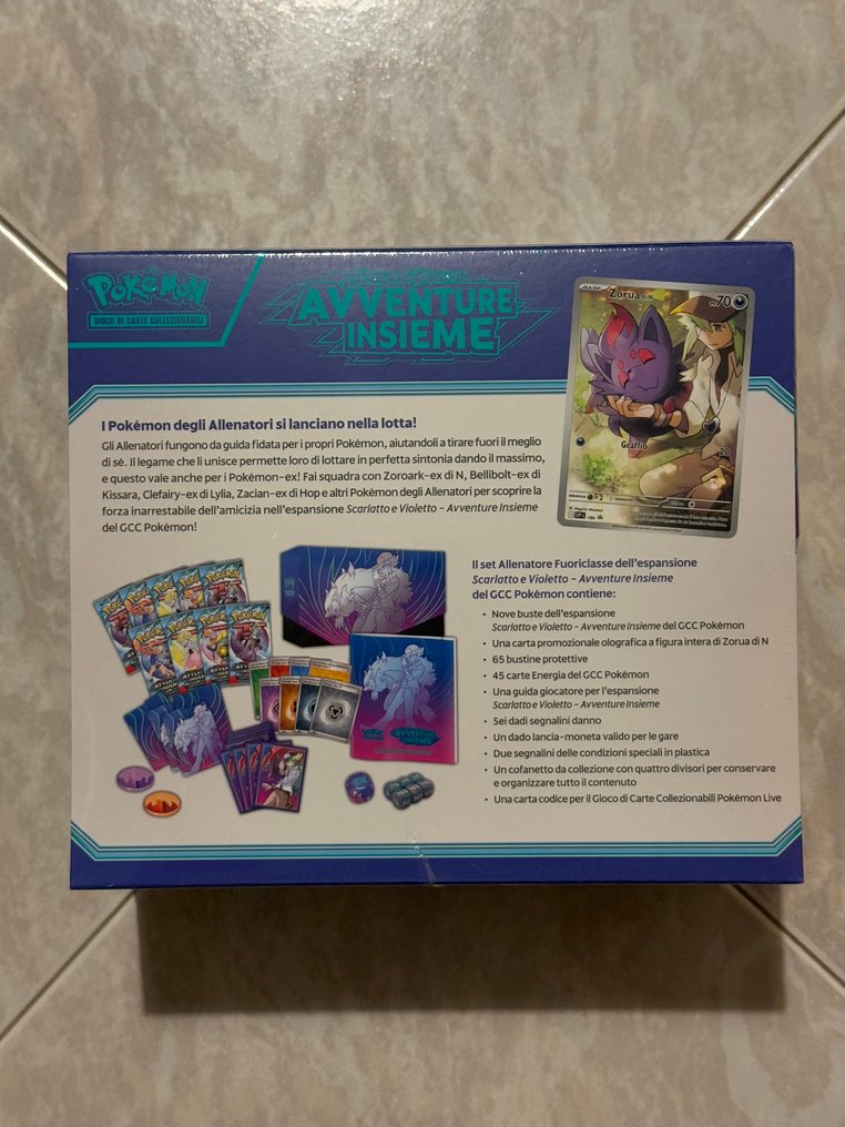 Παιγνιόχαρτα - Pokémon GCC – Set Allenatore Fuoriclasse Scarlatto e Violetto: Avventure Insieme – Originale ITA #2.1