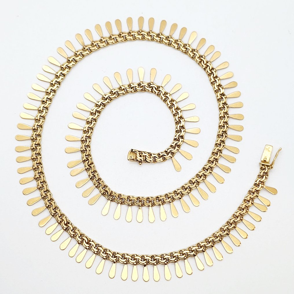 Collana girocollo - 18 carati Oro giallo #1.0