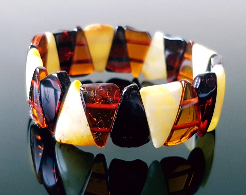 Amber 复古琥珀手链 - 天然波罗的海琥珀- 15 g #4.3