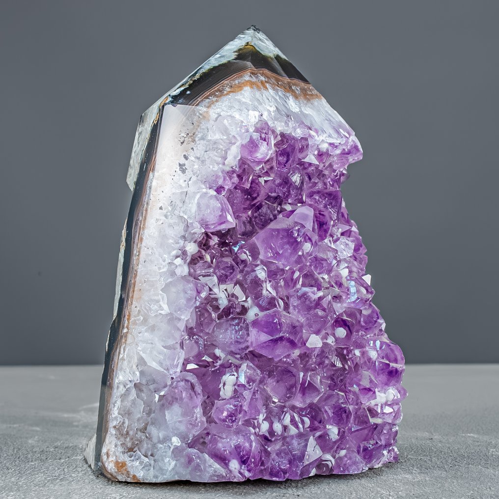 紫水晶方尖碑——完美形态的水晶能量 方尖碑- 1168.36 g #2.1