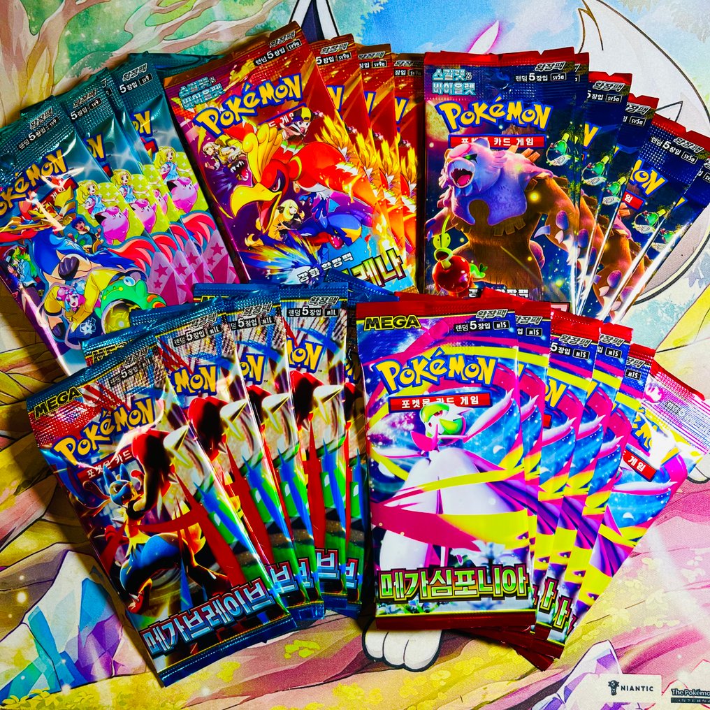 Pokémon - Booster Mix - 30 packs - 6 of each Set - Mega Sets and others #1.0