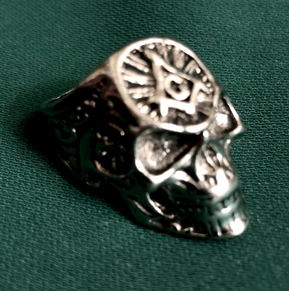 Silber gefüllt - Stapelring - Motorradfahrer-Ring #4.3