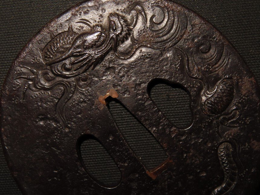大东龙龙头：C4-876 - 锻铁 - 日本 - 江戶時代（1600-1868） #1.0