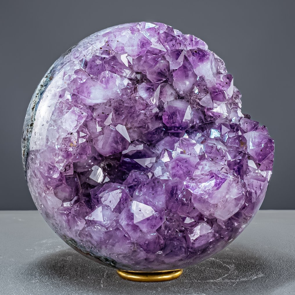 Amethyst sphere with druzy – magic in perfect form Sphere - of the highest quality, Bolivia- 4205.6 g #3.2