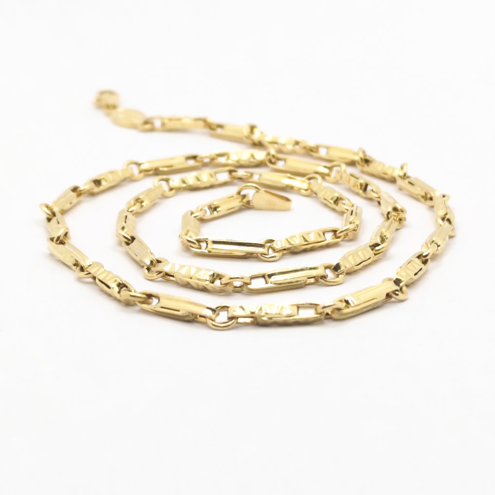 Halskæde - 18 kraat Gulguld #1.0