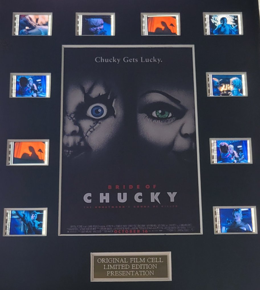 Bride of Chucky - Framed Film Cell Display with COA #1.0