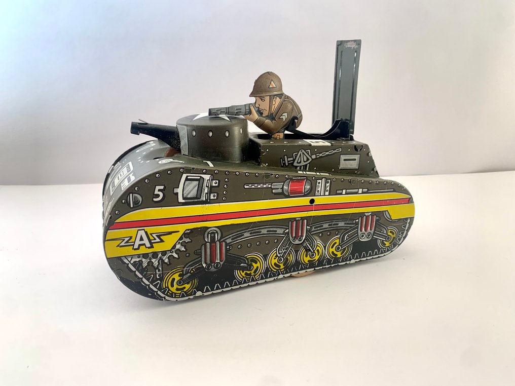 Marx - Bliklegetøj - Sparkling Tank, Boxed - U.S.A. #3.2