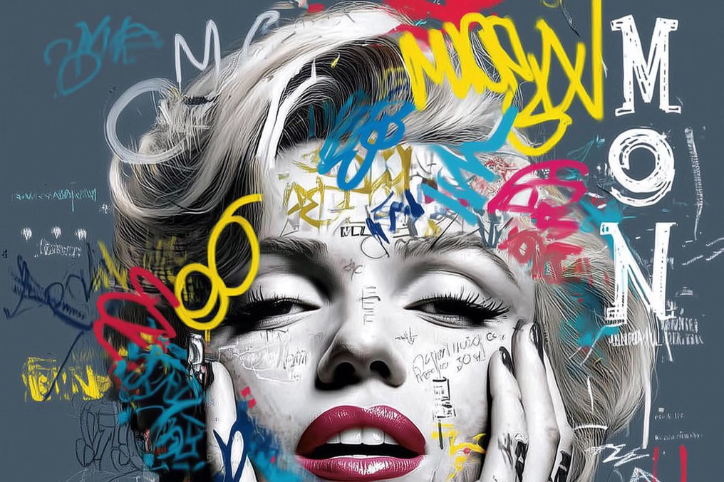 IPR Graph - “Marilyn Monroe: Belleza Rebelde del Arte Urbano #2.1