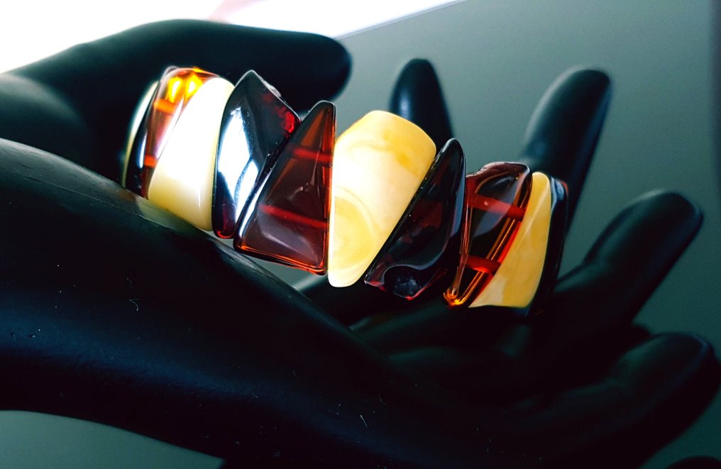 Amber 复古琥珀手链 - 天然波罗的海琥珀- 15 g #1.0