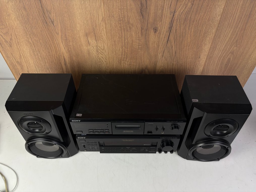 Sony - STR-DE225 Receiver - TC-KE200 Cassette Deck - SS-RG20 Speakers Hi-fi set #3.2