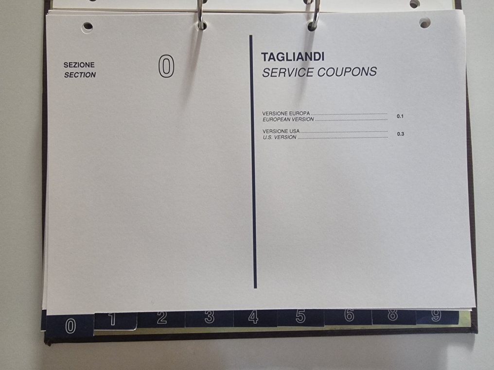 Manuale - Ferrari - F40 - 1988 #4.3