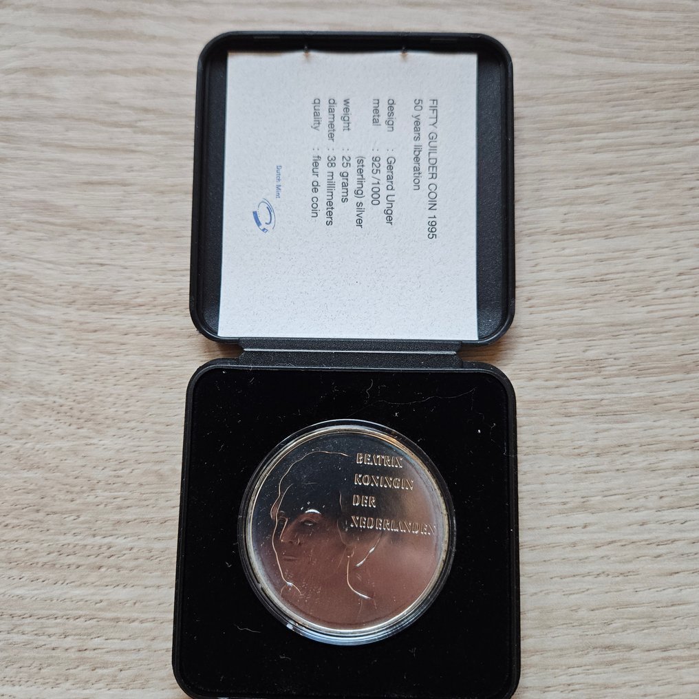 Ολλανδία. 50 Gulden 1995  (χωρίς τιμή ασφαλείας) #1.0