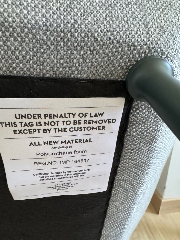 Muuto - 椅 - 奥斯陆 - 紡織品, 鋼 - Muuto休闲椅 #4.3