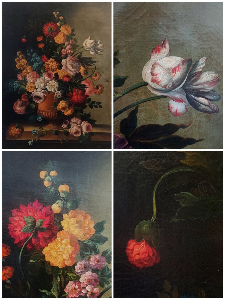 Scuola italiana (XIX-XX) - Trionfo di fiori #4.3