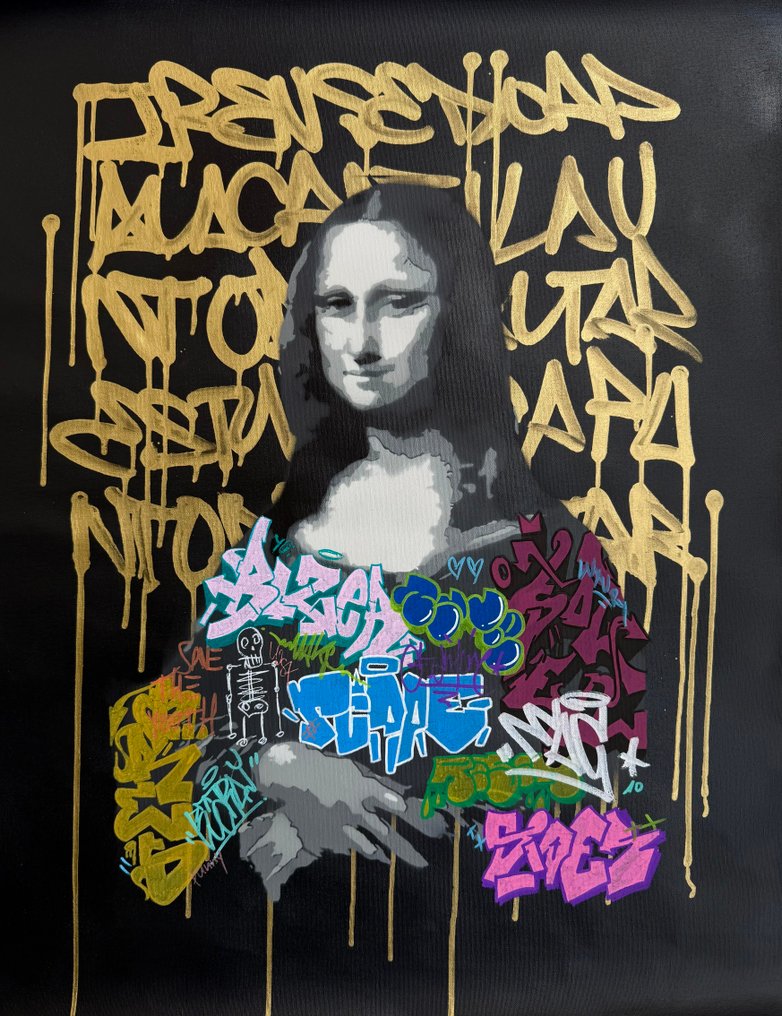 Quiona+ (1987) - 'The Black MonaLisa XXL’ (No Reserve Price) #1.0