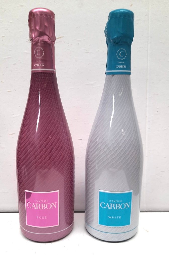 Champagne Carbon - Champagne Brut, Rosé - 2 Bottle (0.75L) #1.0