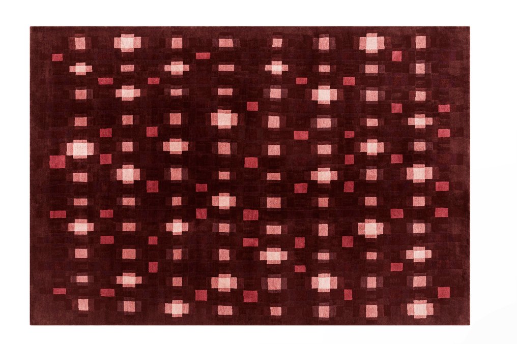 GAN Rugs - Samuel Wilkinson - Χαλί - 170 cm - 240 cm - Χειροποίητο Εχο Κόκκινο #1.0