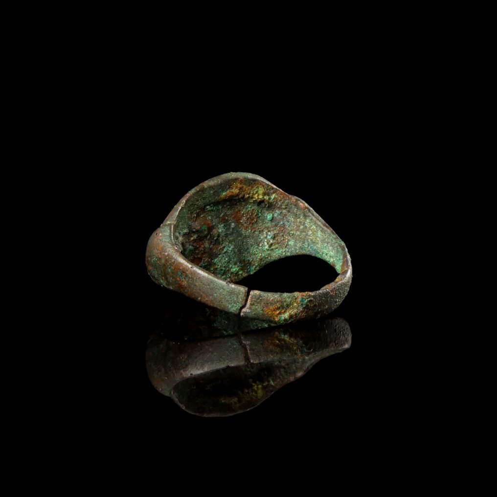 Romersk antik Sælering med hippocampus  (Ingen mindstepris) #4.3