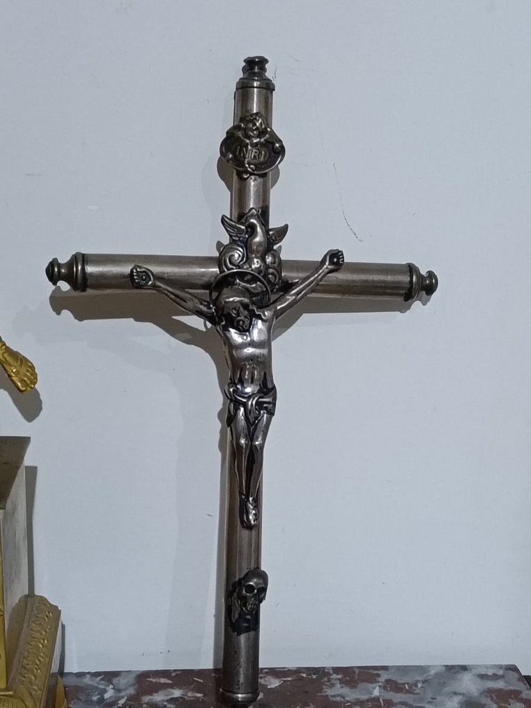 Antic Crucifix - Argint - 1940-1950 #1.0