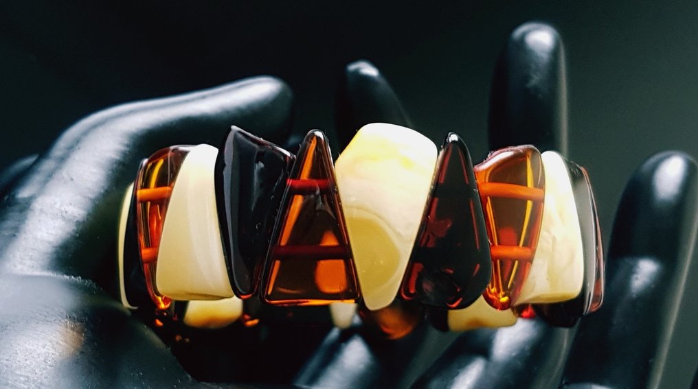 Amber 复古琥珀手链 - 天然波罗的海琥珀- 15 g #1.0