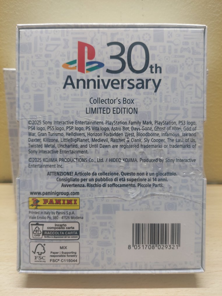 Panini PlayStation 30th Anniversary - 2 Sealed box - Casi impecable (CI) #1.0