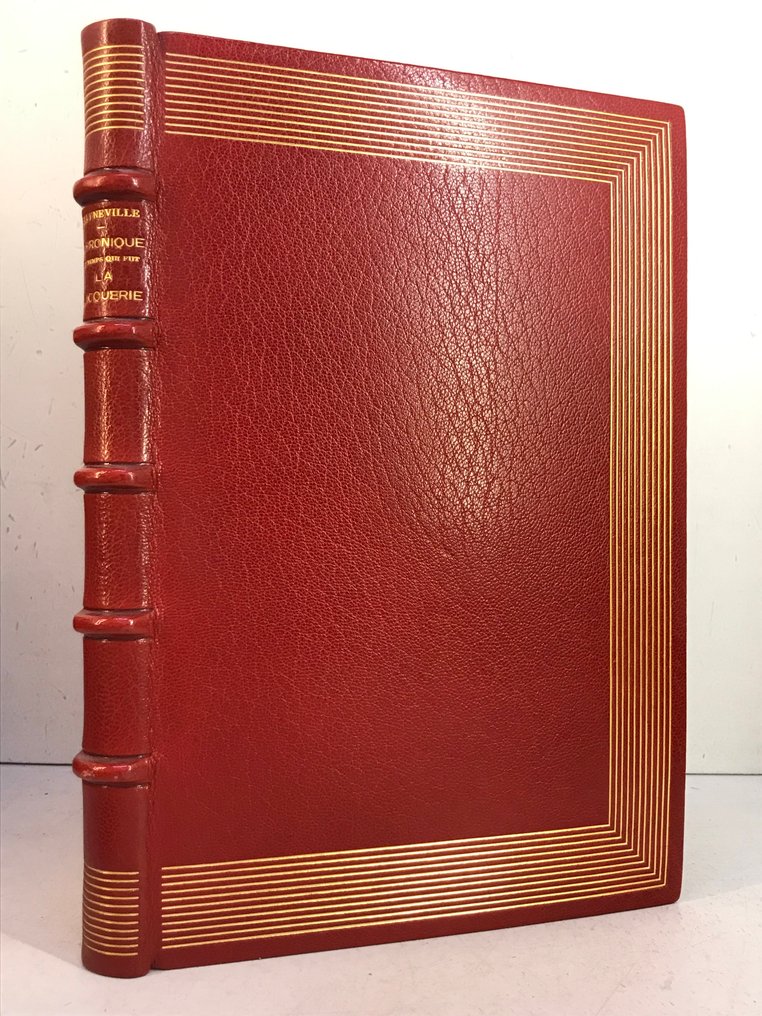 Léon Hennique; Luc-Olivier Merson / Huser - Chronique du temps qui fût la Jacquerie. [Reliure signée Marot-Rode] - 1903 #2.1