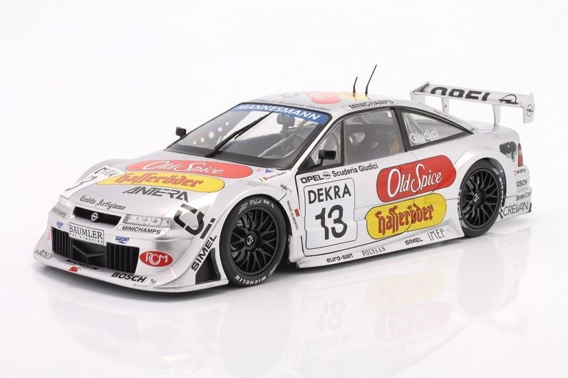 Werk83 1:18 - Model race car - Opel Calibra V6 4x4 #13 DTM/ITC 1996 - G. Giudici - Diecast model with 2 openings #3.2
