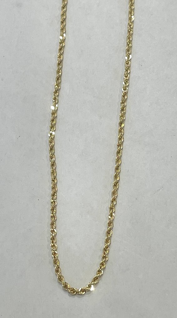 沒有保留價 - 頸鏈 - 18 克拉 黃金 - 70 厘米 #3.2