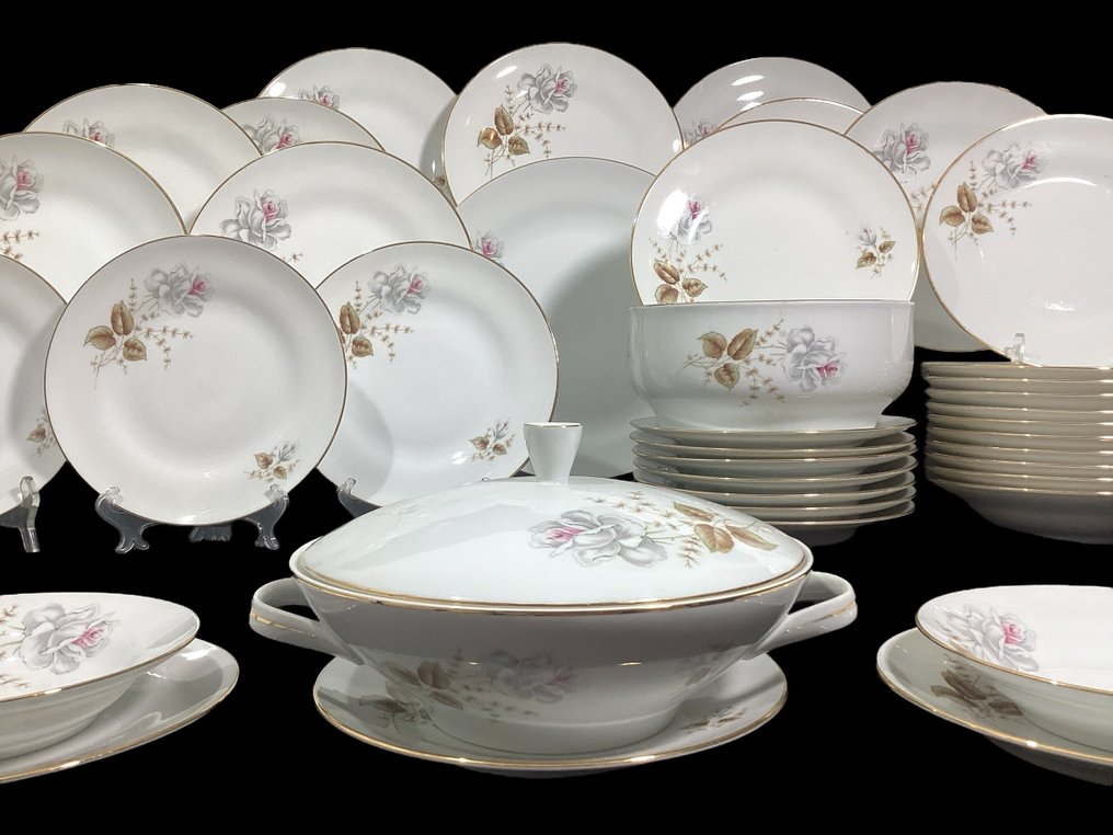 Richard Ginori - Service de table pour 12 (39) - Porcelaine, Or #3.2