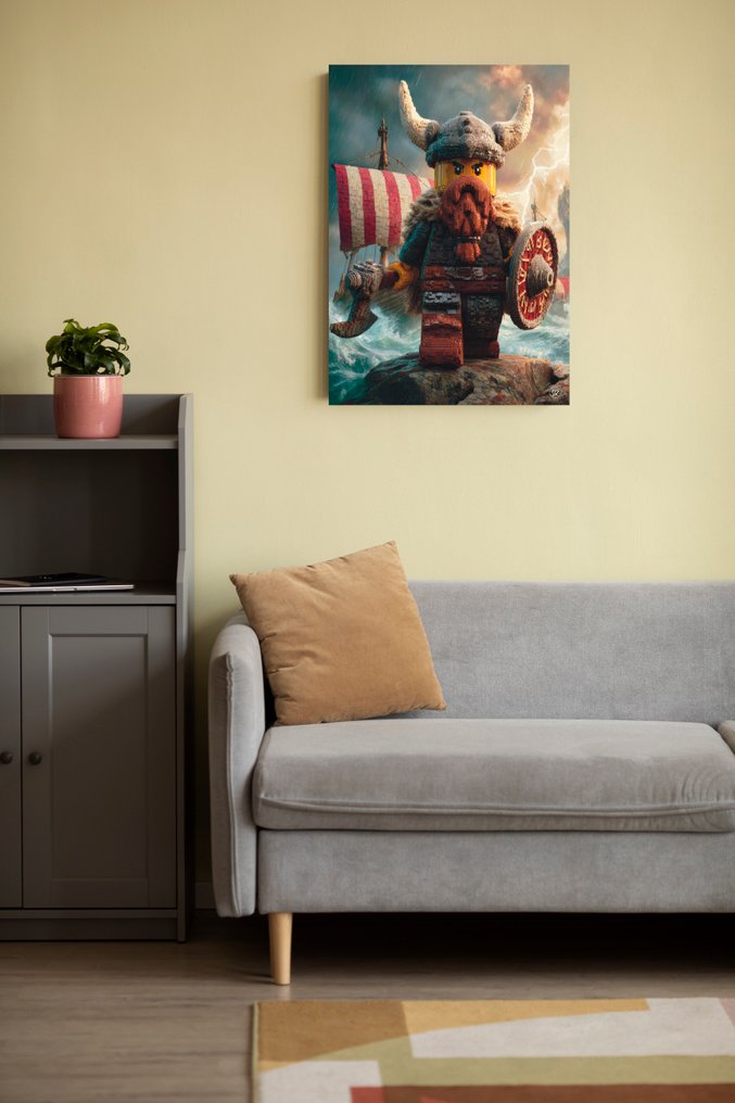 SDIMART - Vikings Are Back Lego Art Limited Edition #3.2