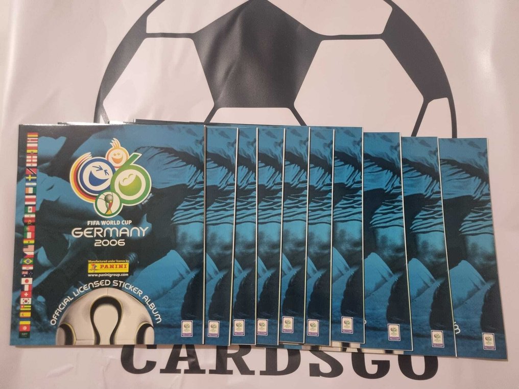 帕尼尼 World Cup Germany 2006 - 10 Empty Album - 优秀(EX) #1.0