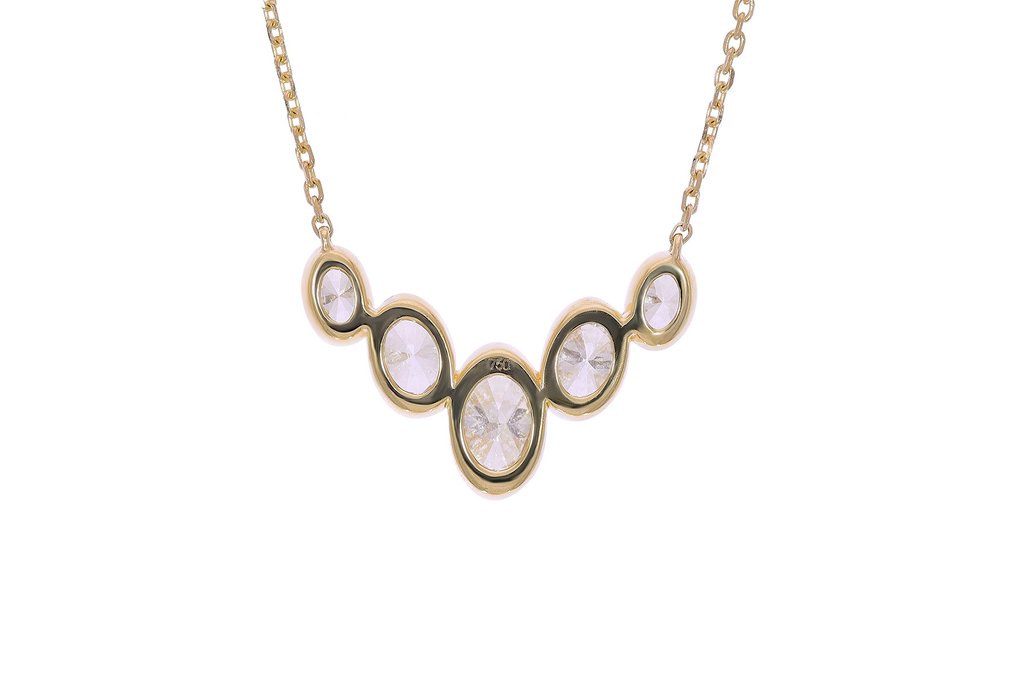 Pendentif - 18 carats Or jaune -  1.12ct. tw. Diamant (Naturelle) - Maison d'Anvers #4.3