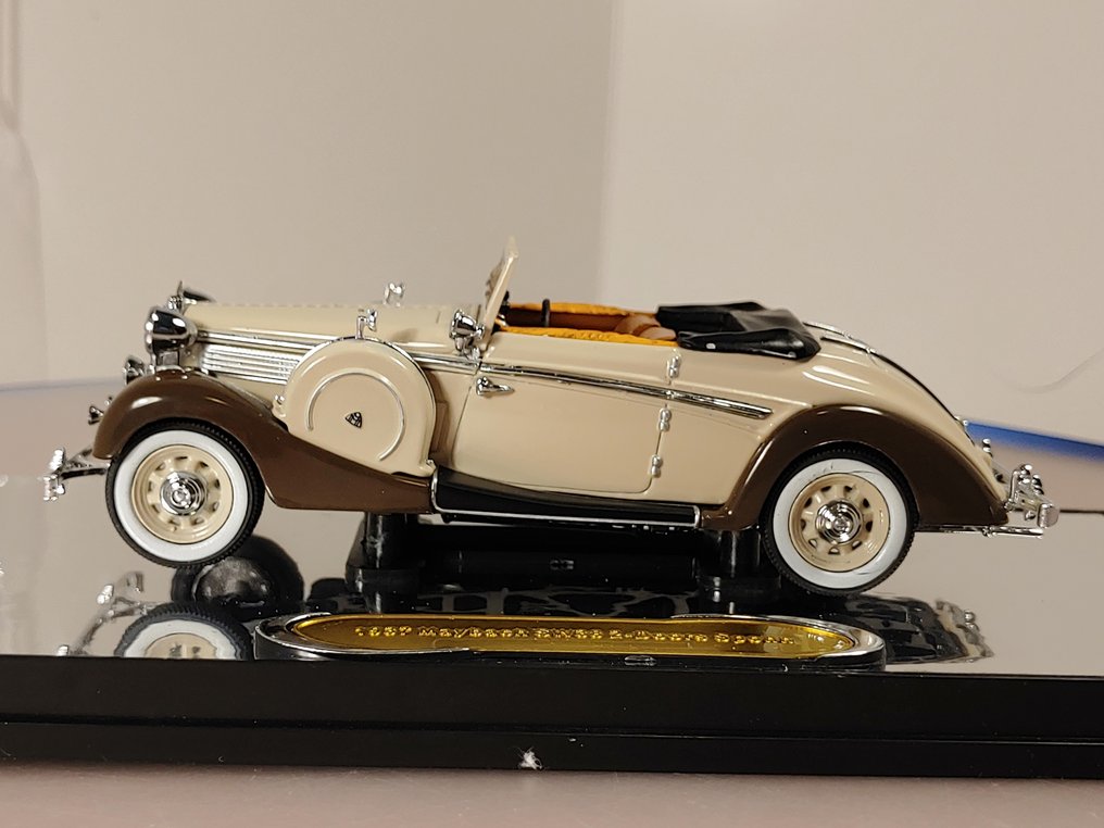 Signature Models 1:43 - Modellauto - Maybach SW38 2-Doors Spohn Stromlinien-Cabriolet 1937 #2.1