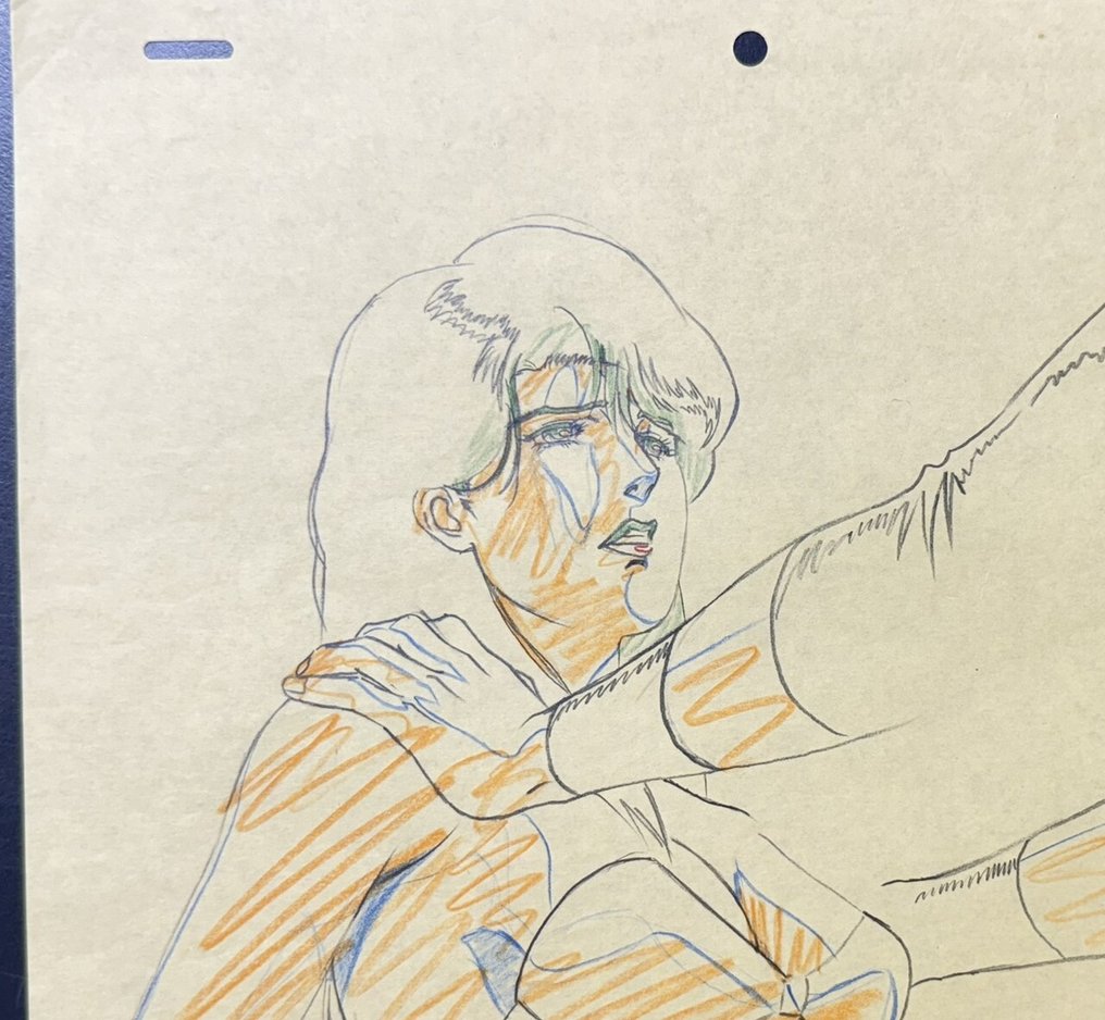 Madhouse Studio - 1 Dibujo de animación original - raro - Goku Midnight Eye - (1989) #2.1