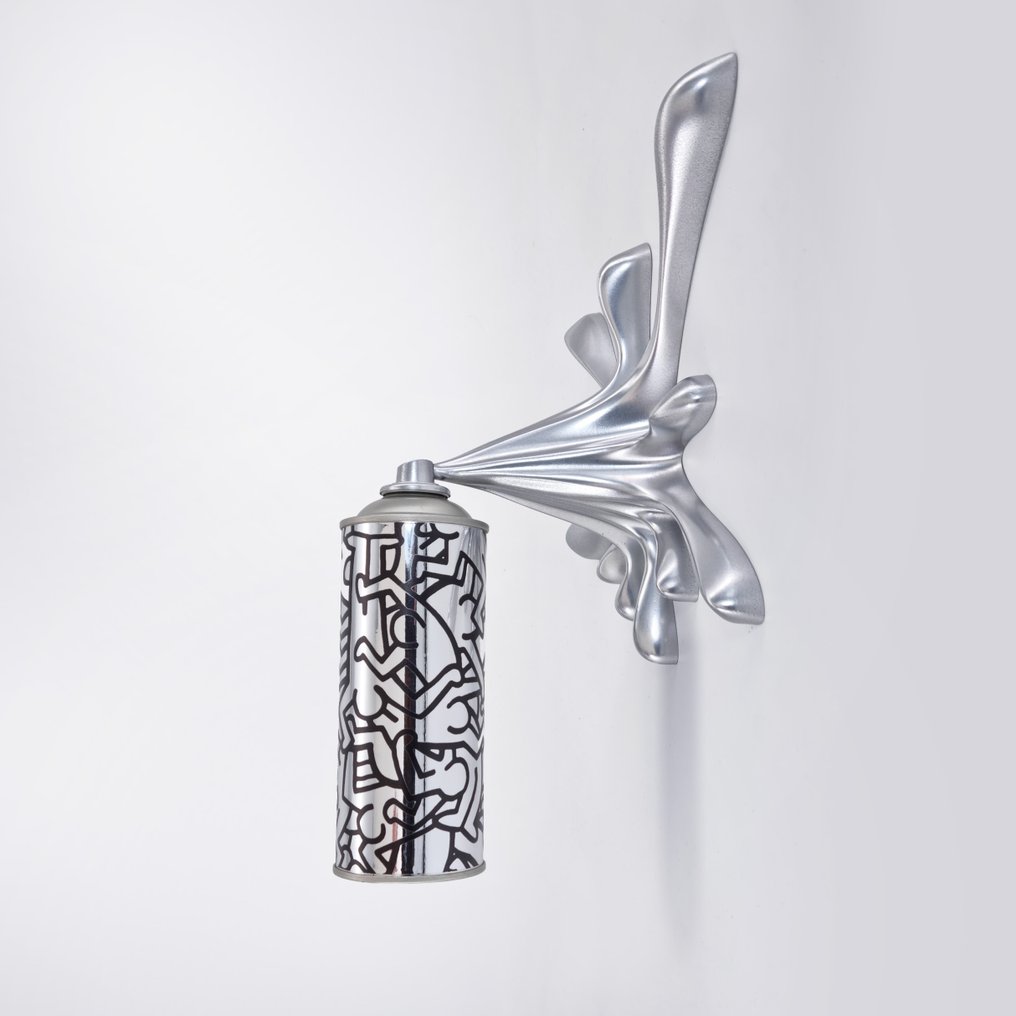 2FAST - Chrome Dance Splash Can Sculpture #1.0