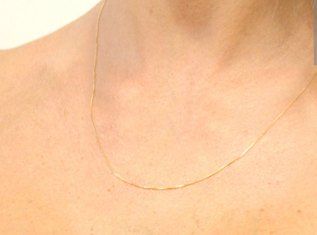 Ingen reservasjonspris - Halskjede - 18 karat Gull #4.3